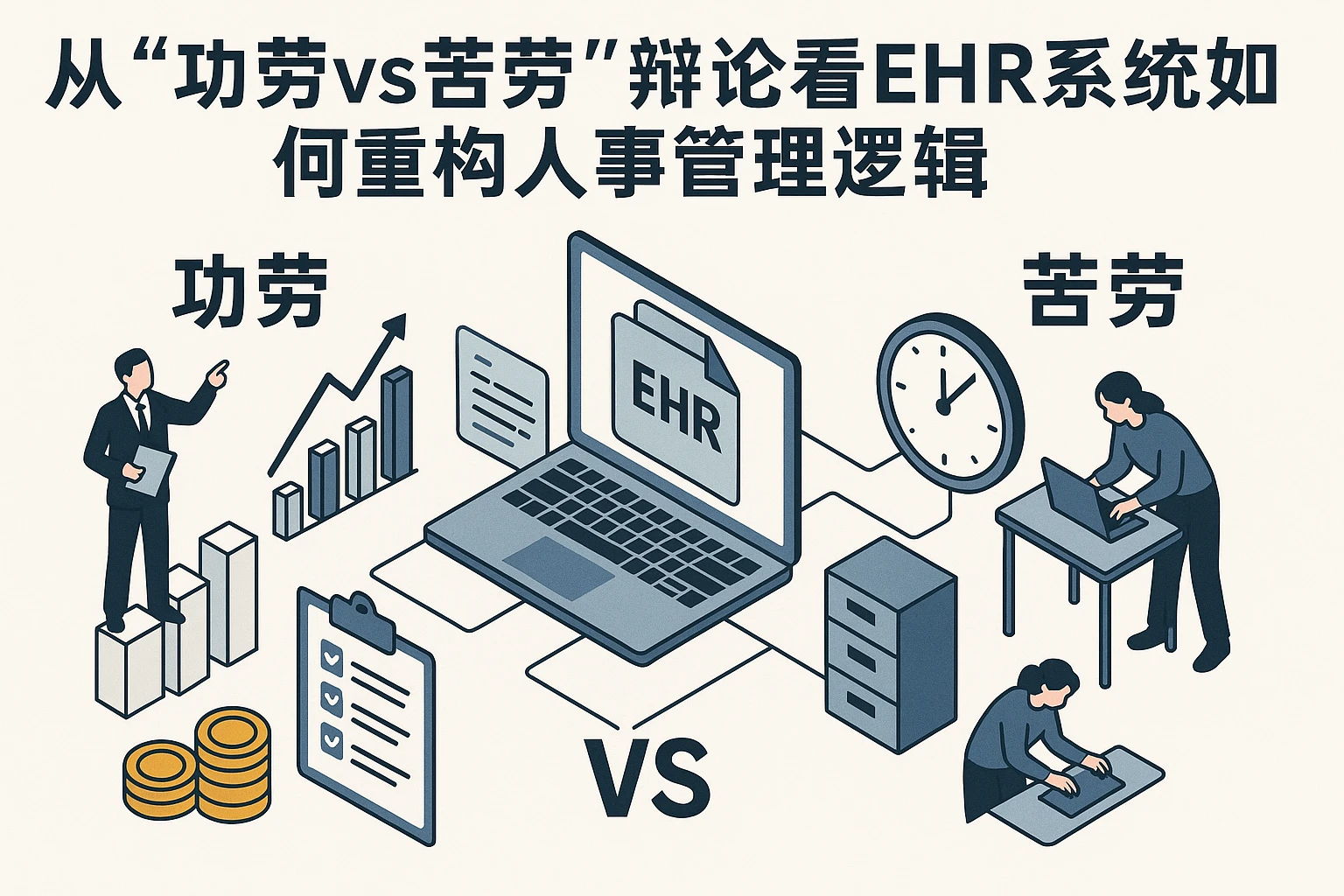 从“功劳vs苦劳”辩论看EHR系统如何重构人事管理逻辑