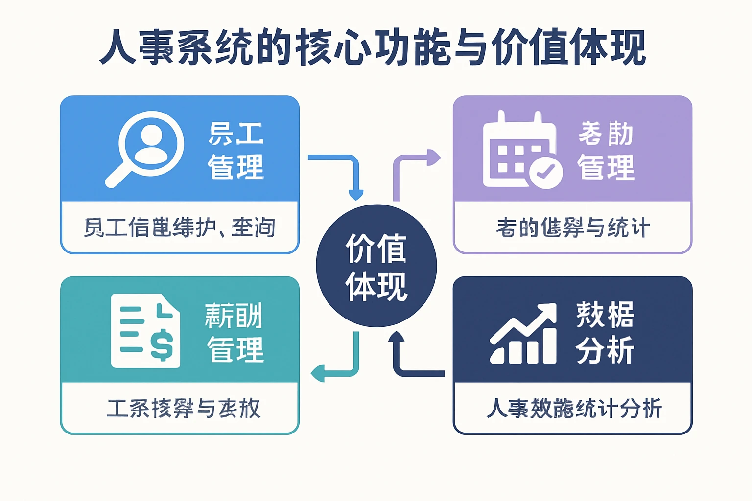 人事系统的核心功能与价值体现