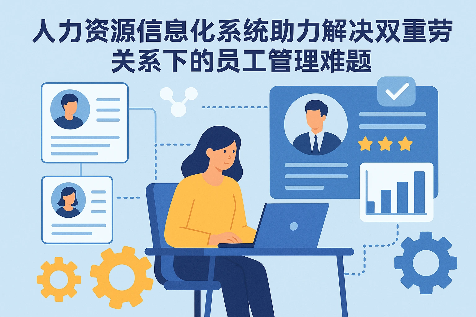 人力资源信息化系统助力解决双重劳动关系下的员工管理系统难题