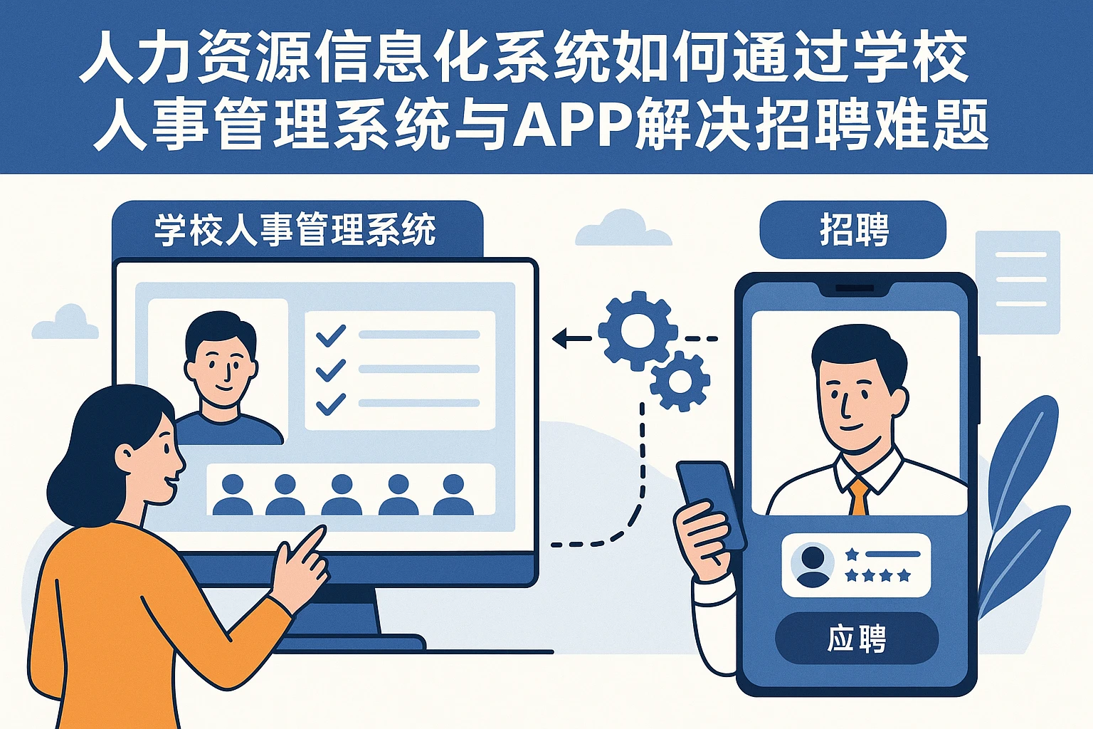 人力资源信息化系统如何通过学校人事管理系统与APP解决招聘难题