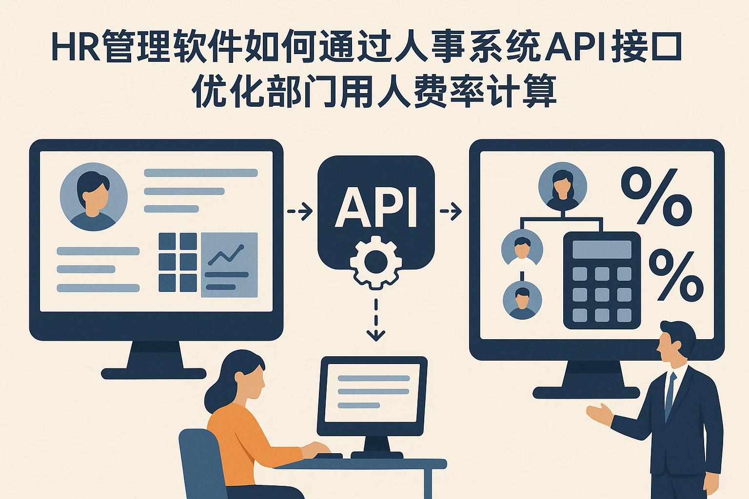 HR管理软件如何通过人事系统API接口优化部门用人费率计算