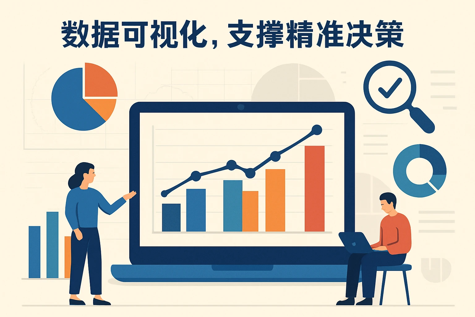 2. 数据可视化，支撑精准决策