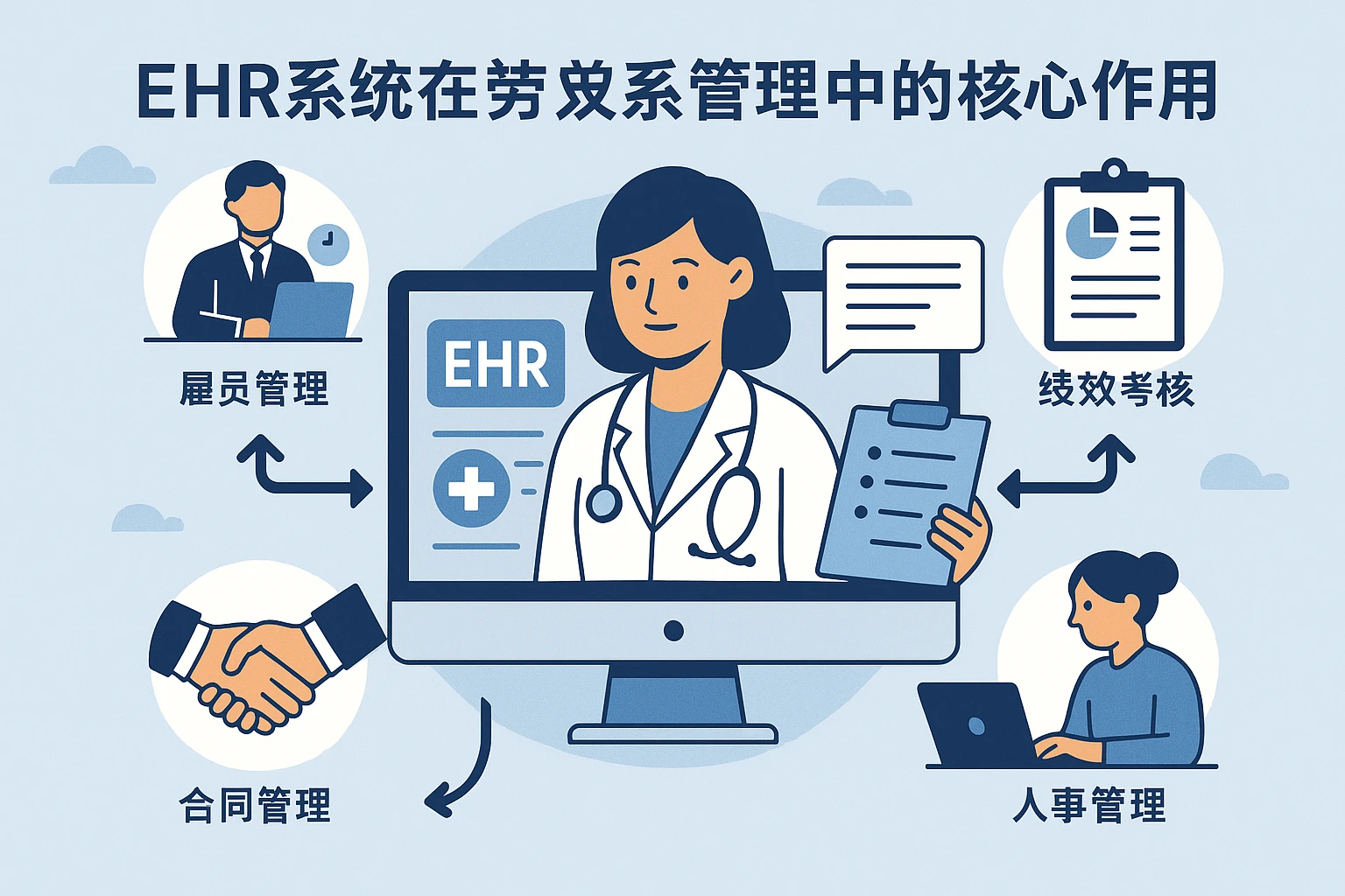 EHR系统在劳动关系管理中的核心作用