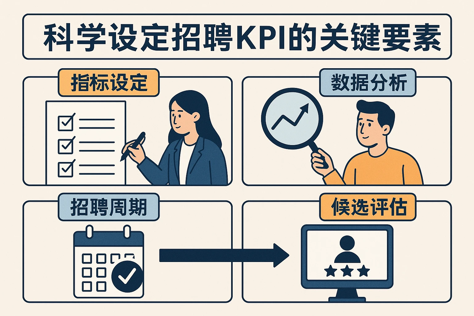 科学设定招聘KPI的关键要素