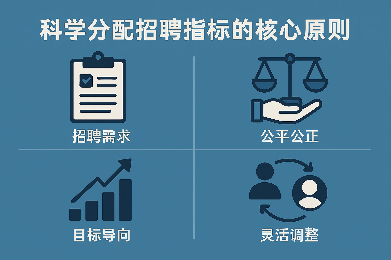 科学分配招聘指标的核心原则