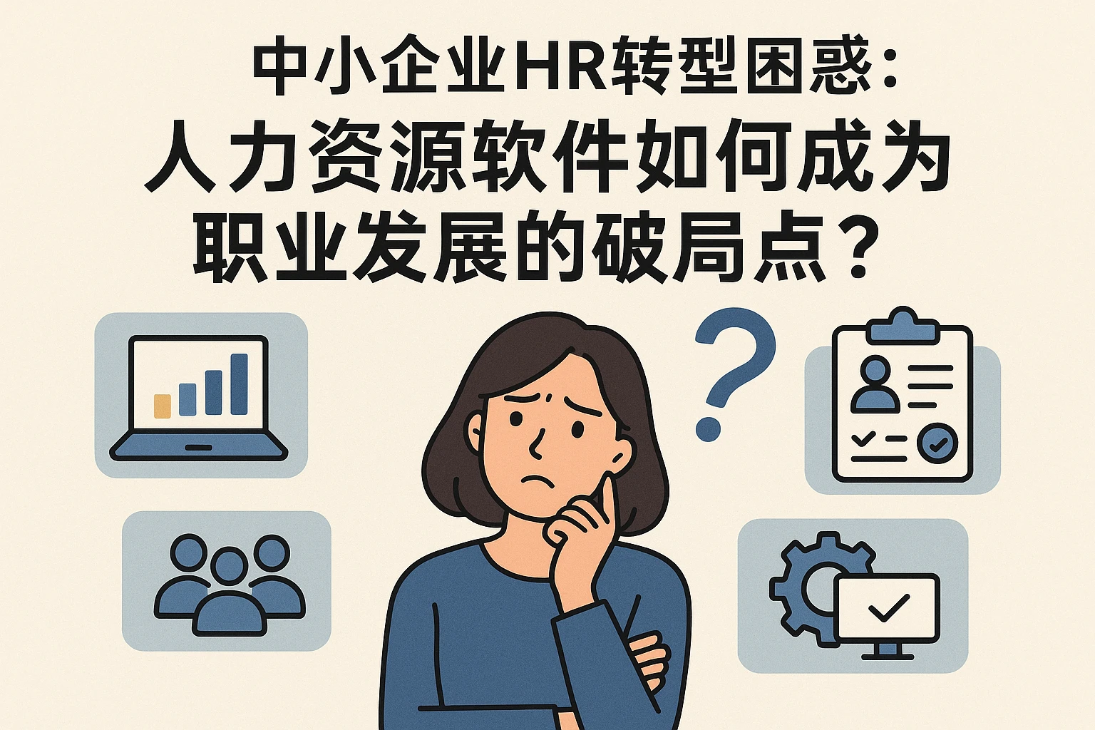 中小企业HR转型困惑:人力资源软件如何成为职业发展的破局点?