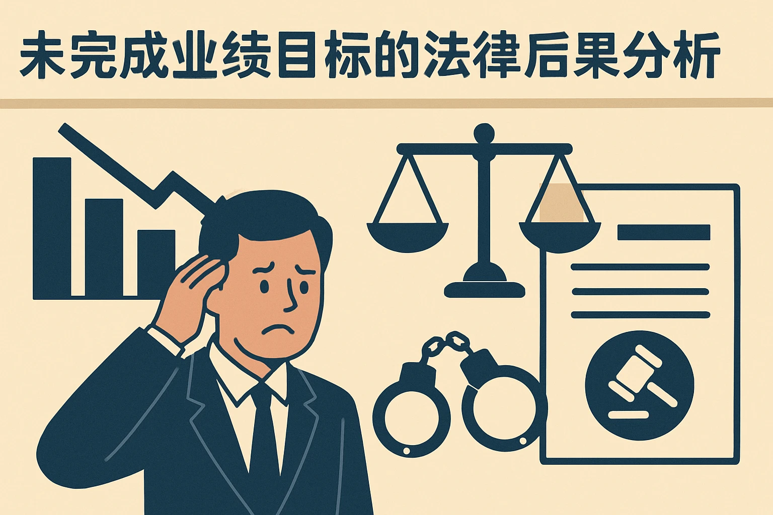 未完成业绩目标的法律后果分析