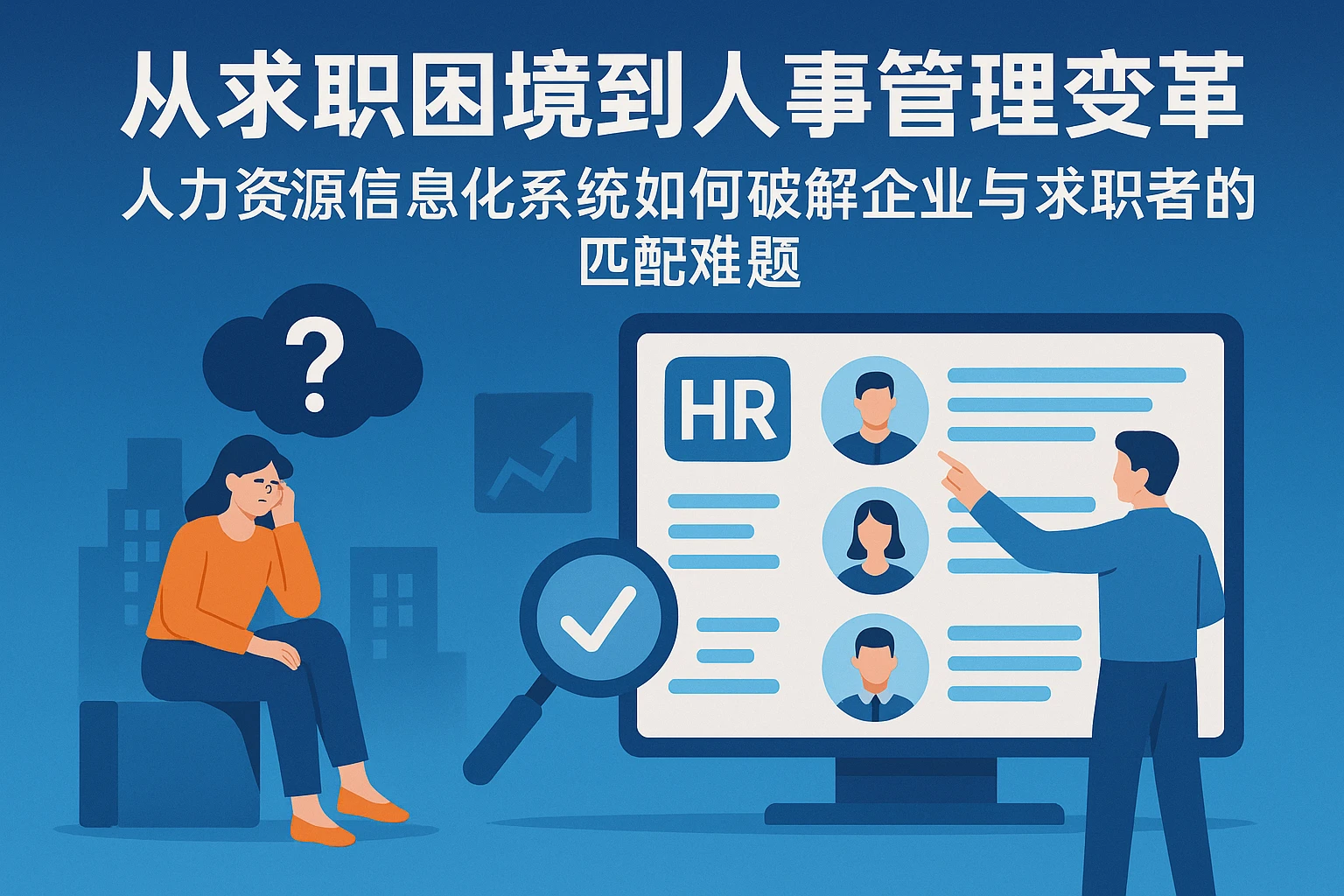 从求职困境到人事管理变革：人力资源信息化系统如何破解企业与求职者的匹配难题