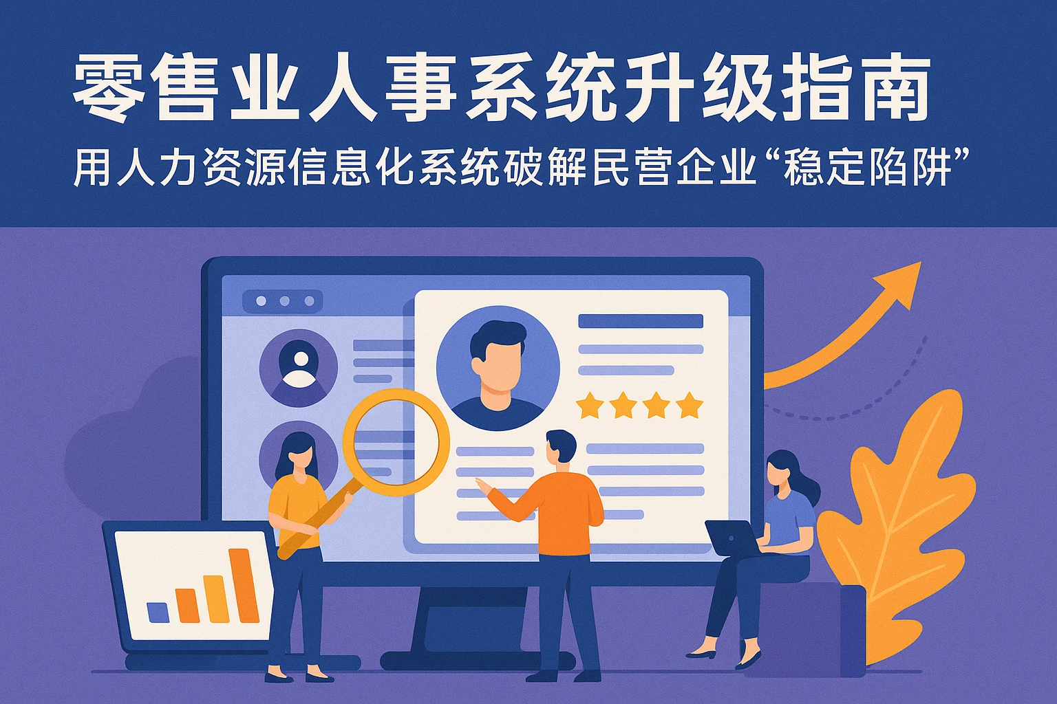 零售业人事系统升级指南:用人力资源信息化系统破解民营企业“稳定陷阱”