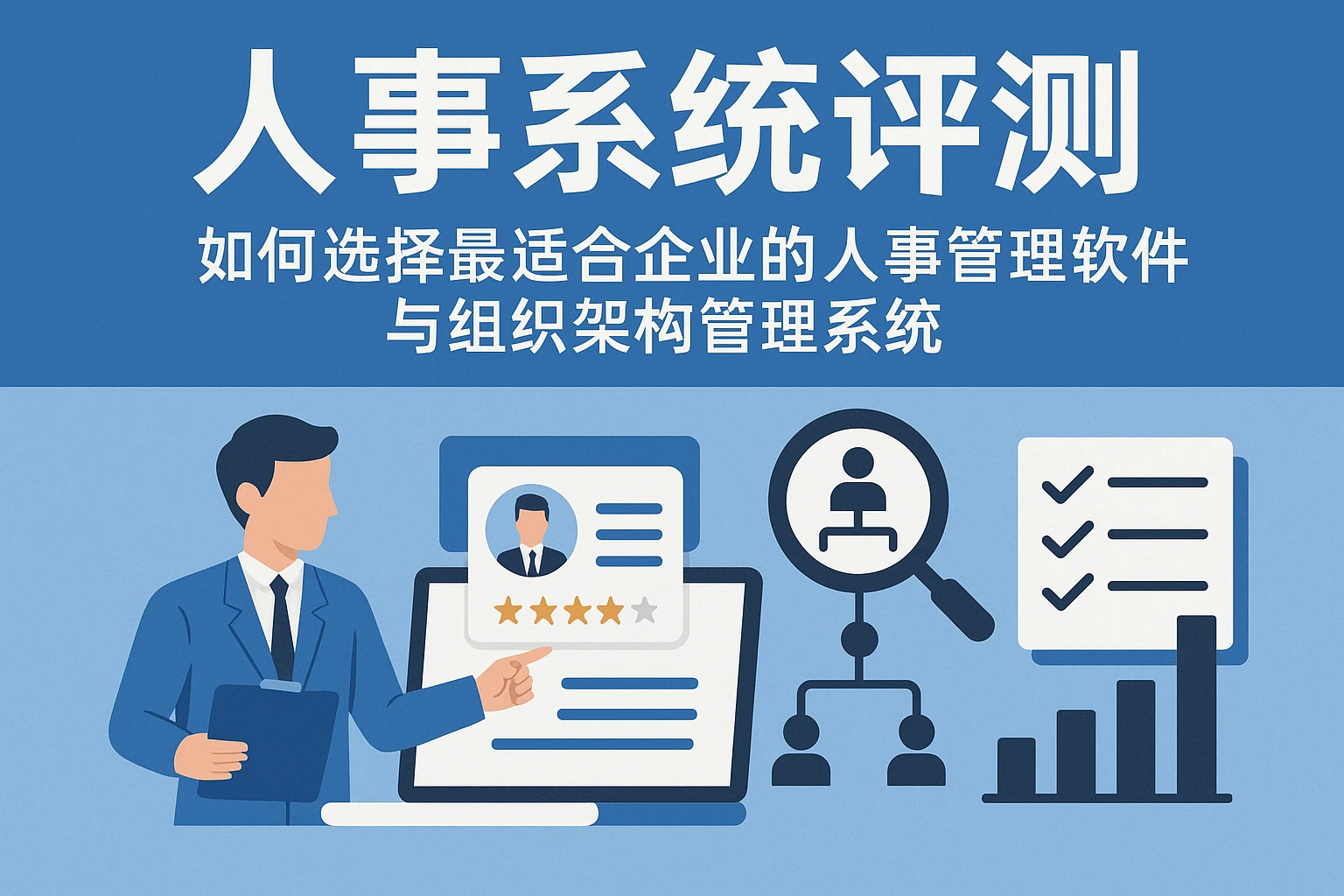 人事系统评测:如何选择最适合企业的人事管理软件与组织架构管理系统