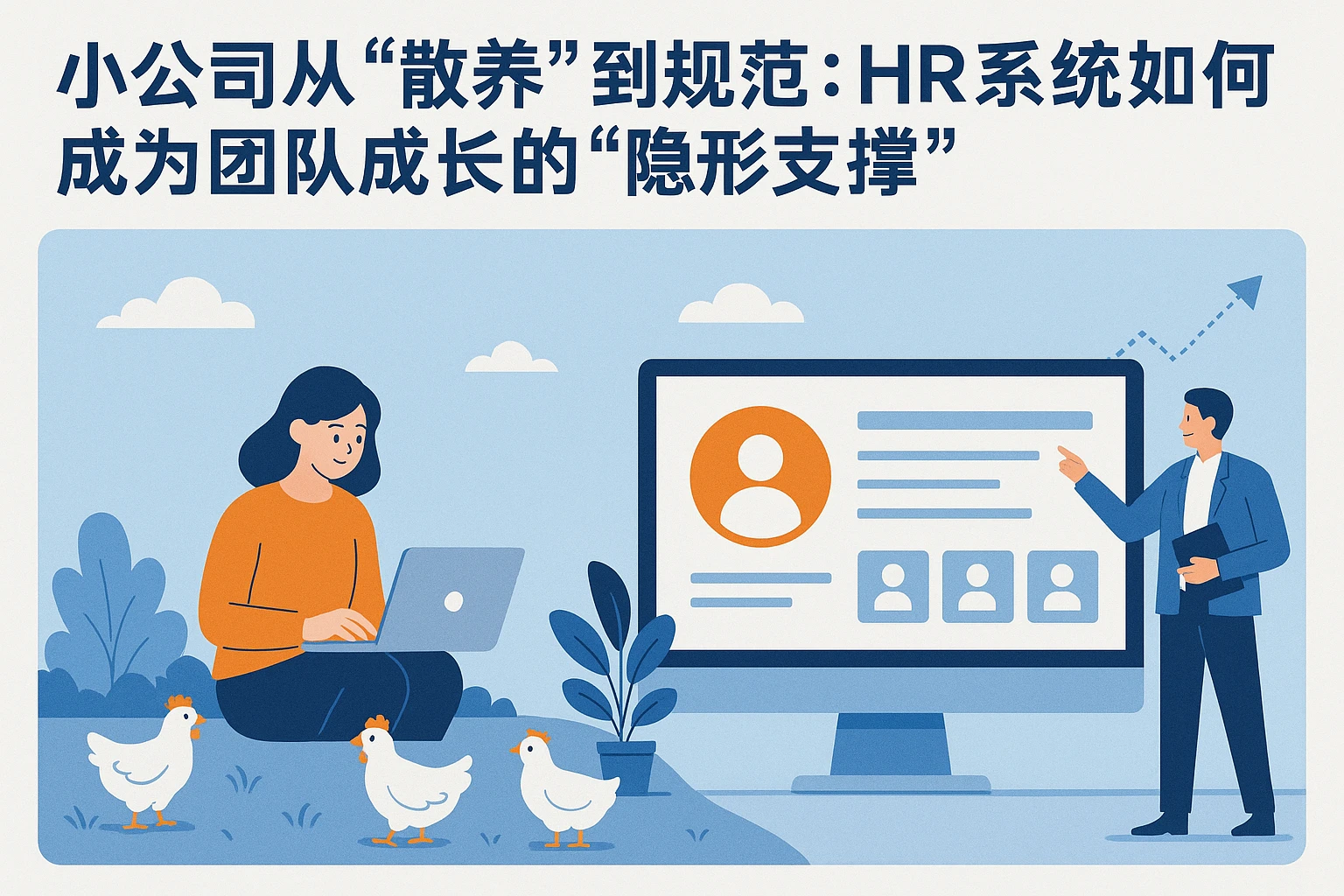 小公司从“散养”到规范：HR系统如何成为团队成长的“隐形支撑”
