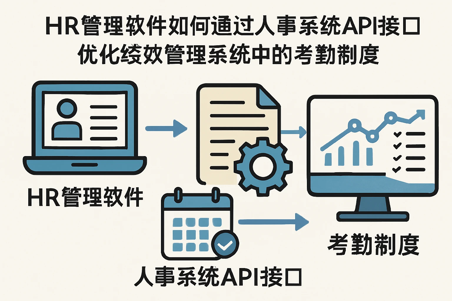 HR管理软件如何通过人事系统API接口优化绩效管理系统中的考勤制度