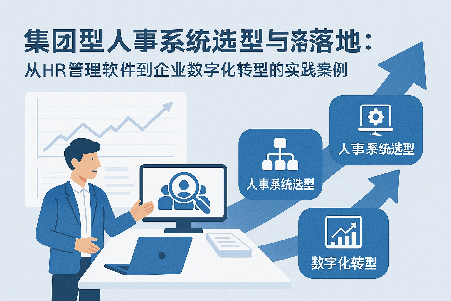集团型人事系统选型与落地：从HR管理软件到企业数字化转型的实践案例