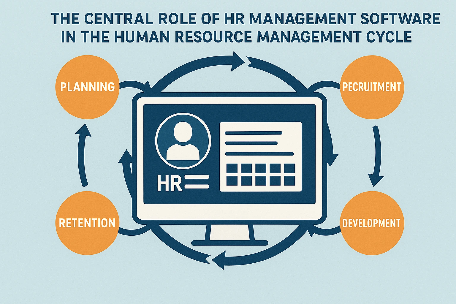 人事管理软件在人力资源管理循环中的核心作用
