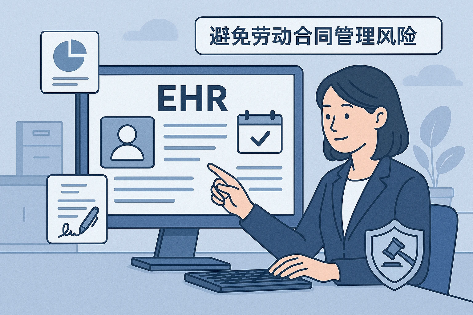 优化人事系统公司EHR系统试用体验，避免劳动合同管理风险