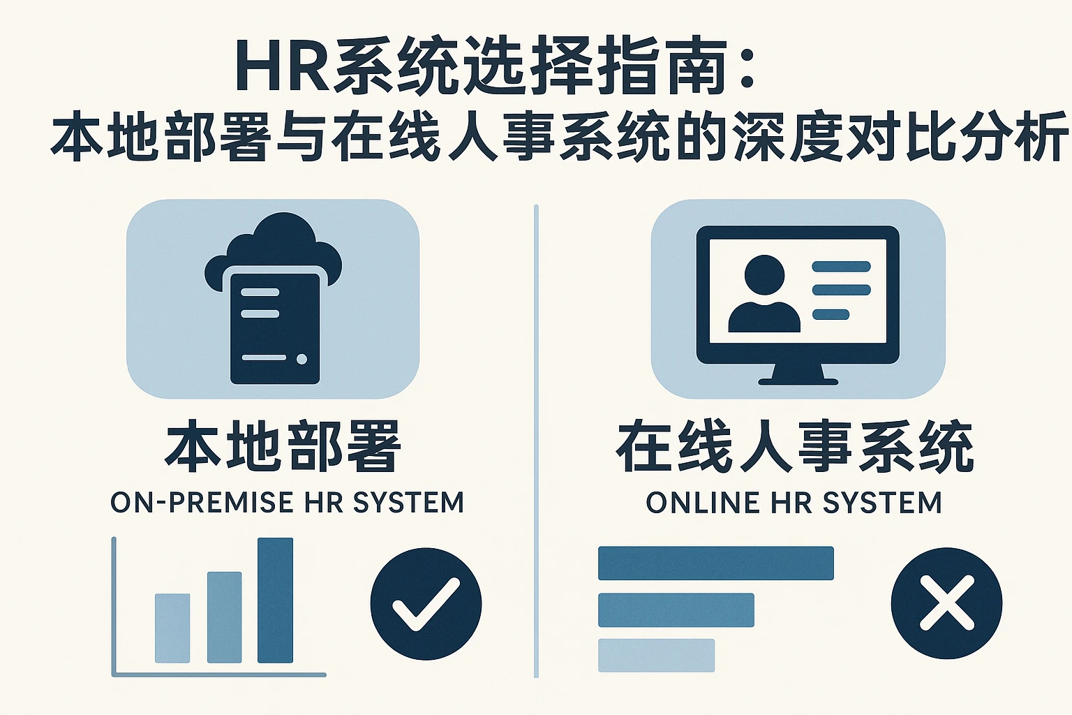 HR系统选择指南:本地部署与在线人事系统的深度对比分析
