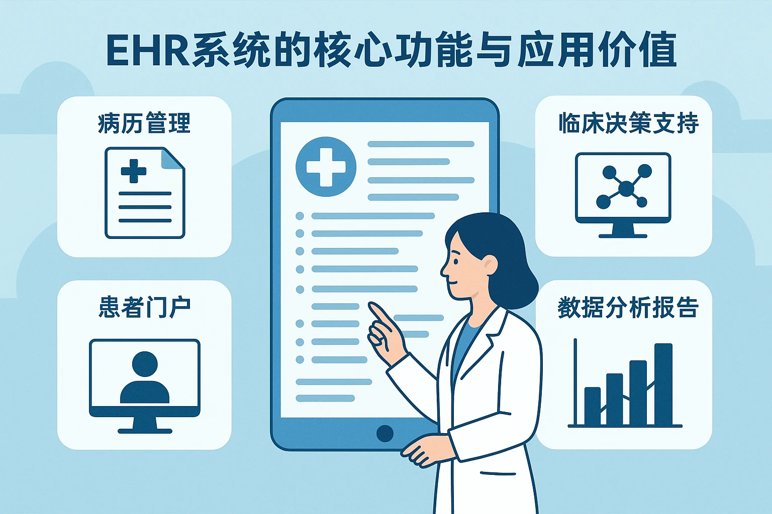 ehr系统的核心功能与应用价值