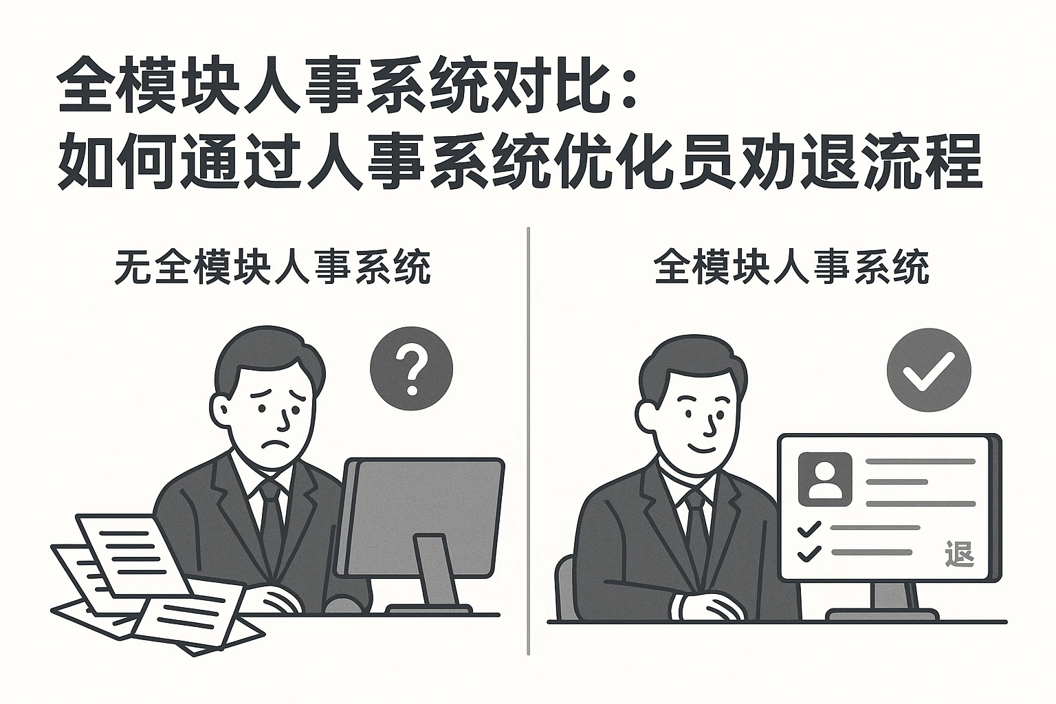 全模块人事系统对比:如何通过人事系统优化员工劝退流程