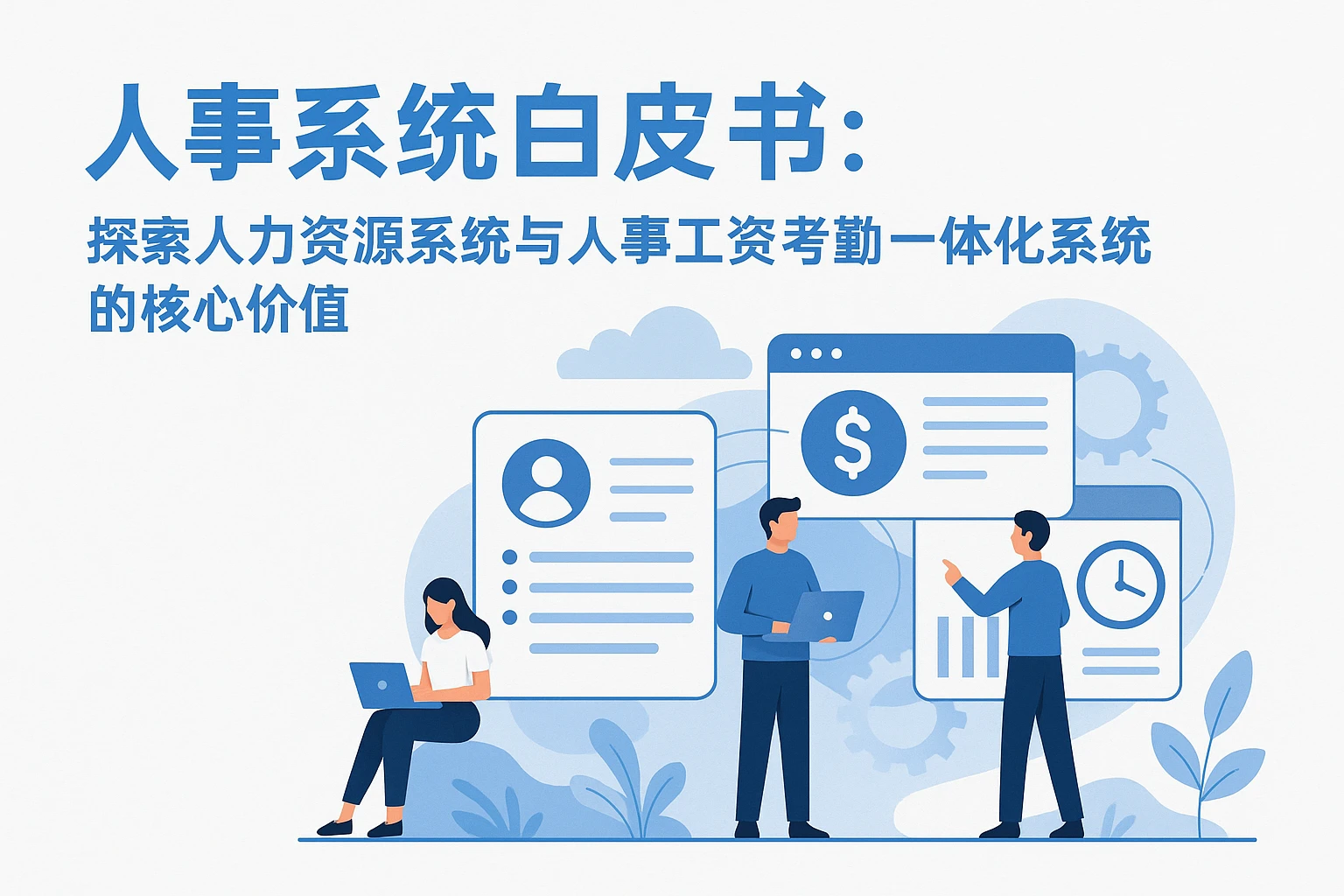 人事系统白皮书：探索人力资源系统与人事工资考勤一体化系统的核心价值
