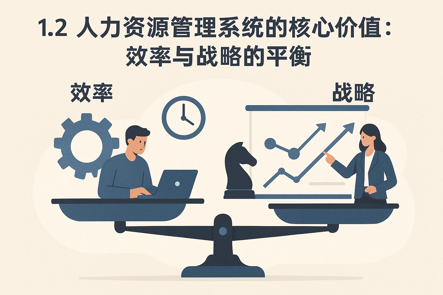 1.2 人力资源管理系统的核心价值：效率与战略的平衡
