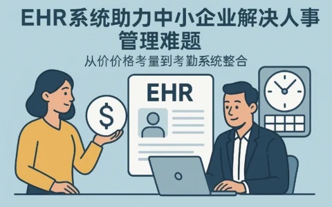 EHR系统助力中小企业解决人事管理难题：从价格考量到考勤系统整合