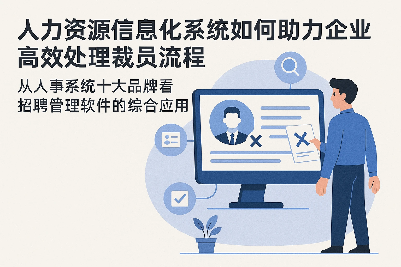 人力资源信息化系统如何助力企业高效处理裁员流程 - 从人事系统十大品牌看招聘管理软件的综合应用