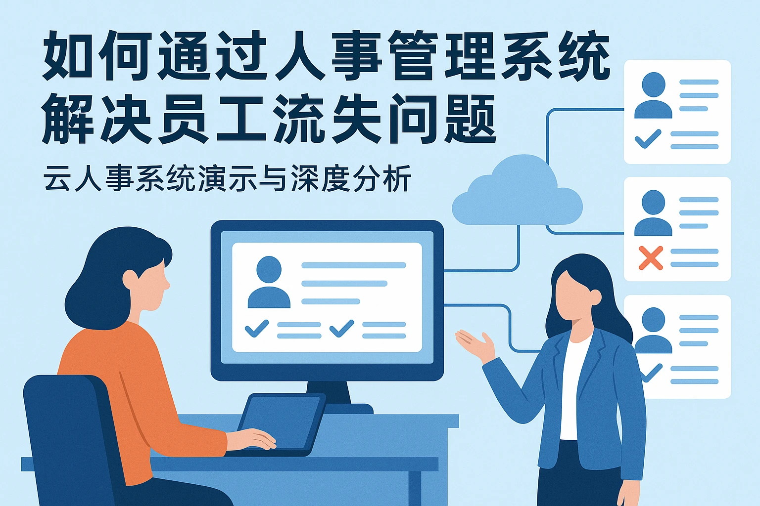 如何通过人事管理系统解决员工流失问题 - 云人事系统演示与深度分析