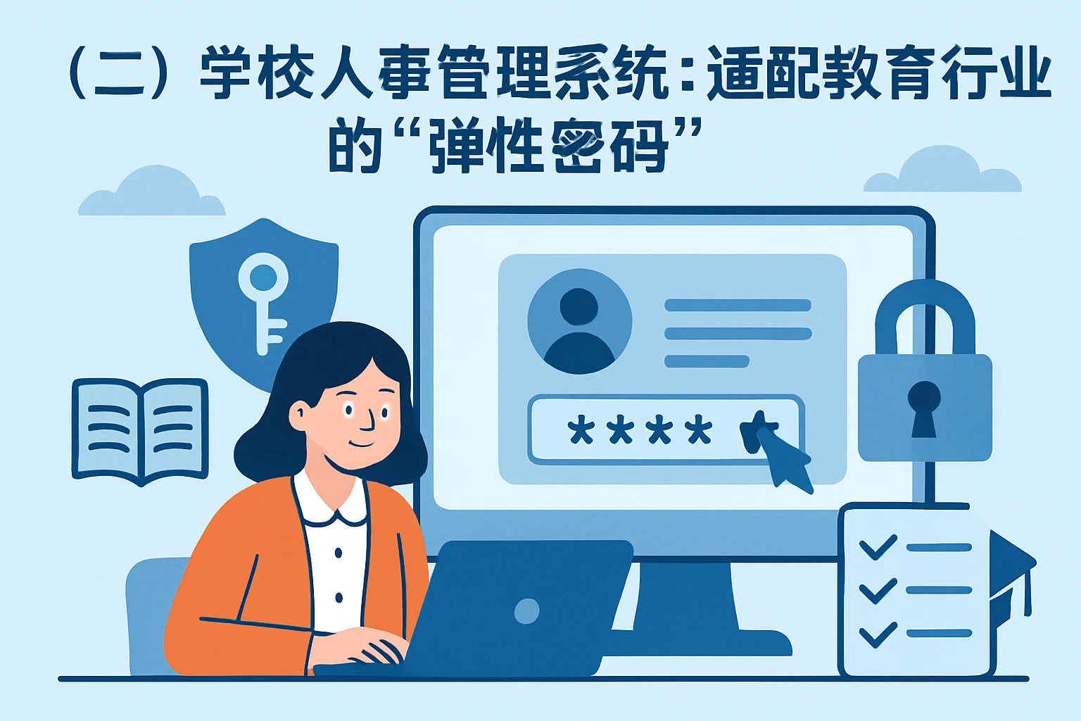 （二）学校人事管理系统：适配教育行业的“弹性密码”