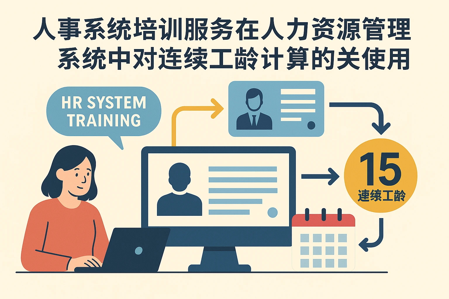 人事系统培训服务在人力资源管理系统中对连续工龄计算的关键作用