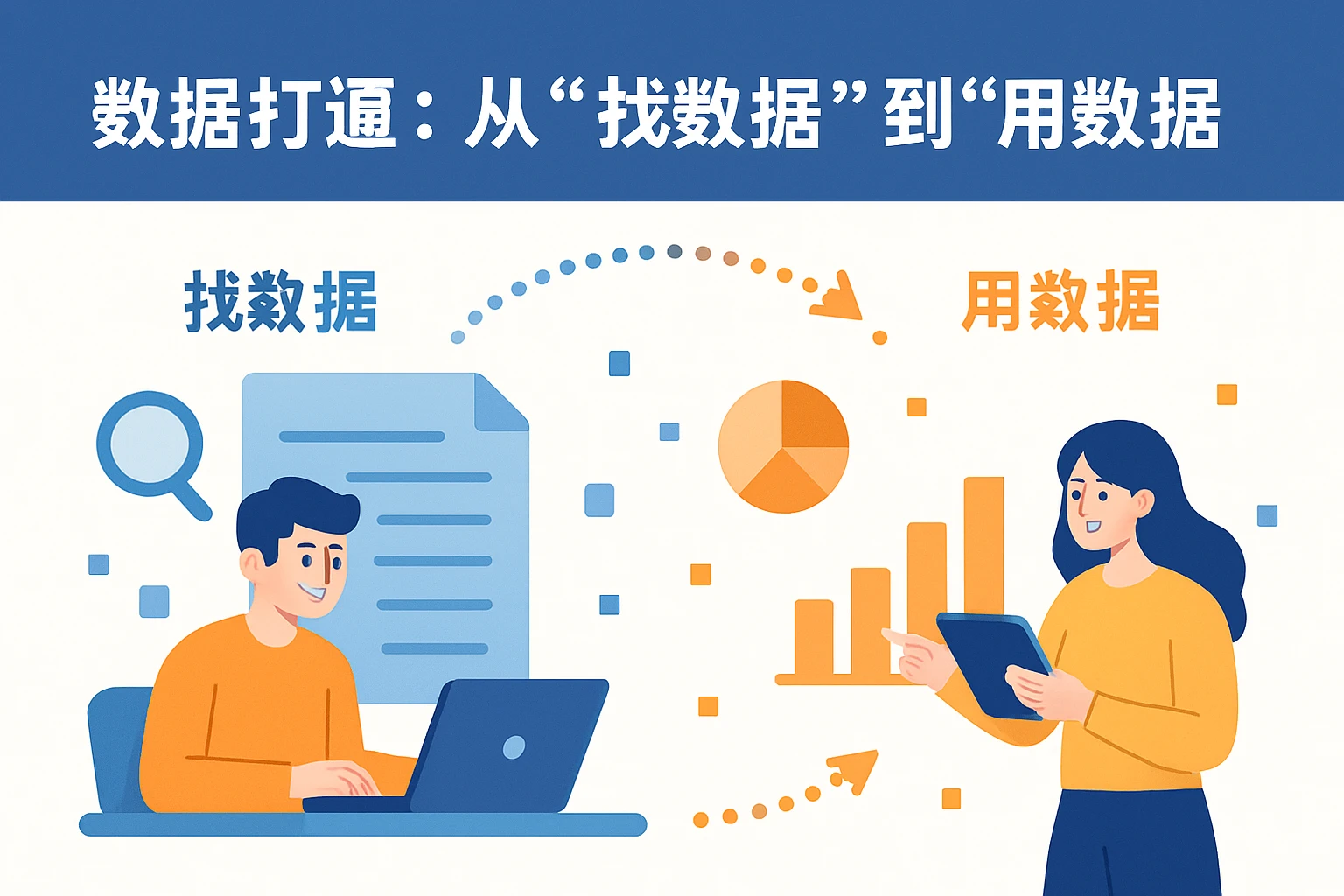 1. 数据打通:从“找数据”到“用数据”
