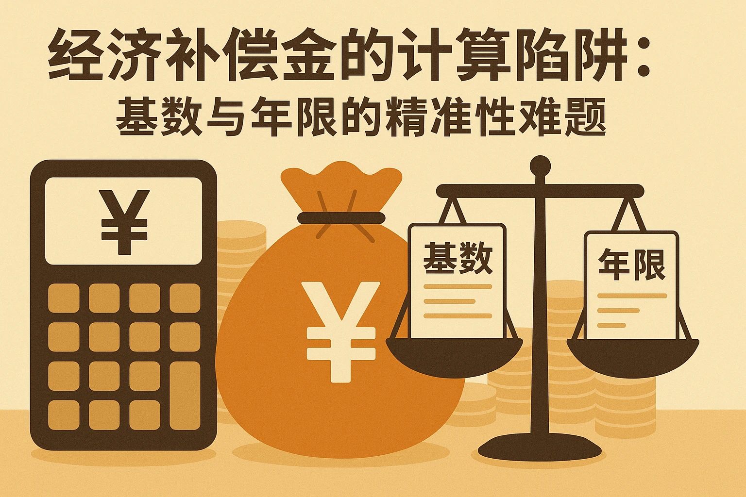 2. 经济补偿金的计算陷阱：基数与年限的精准性难题