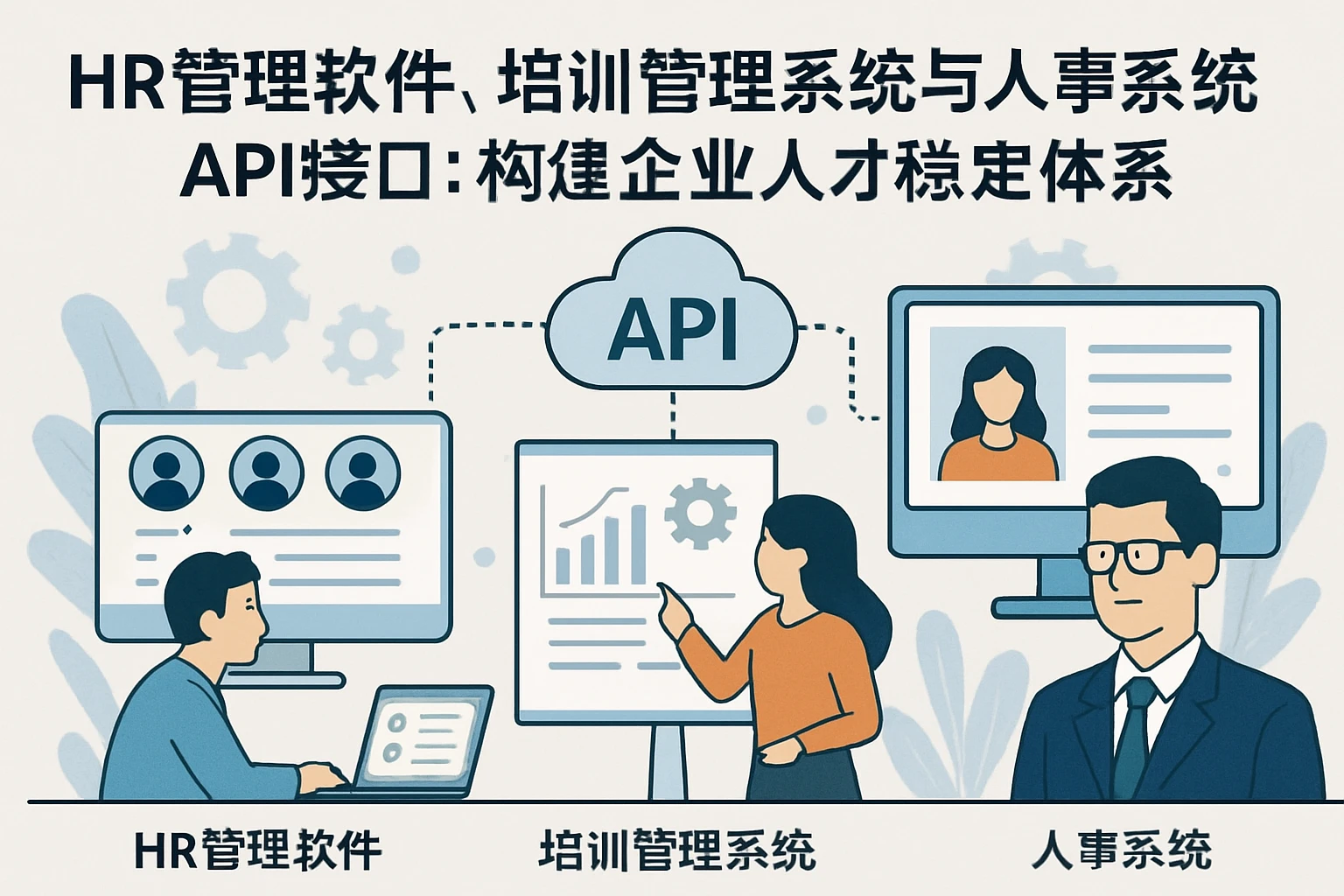 HR管理软件、培训管理系统与人事系统API接口:构建企业人才稳定体系
