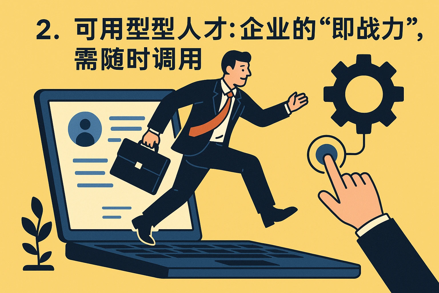 2. 可用型人才：企业的“即战力”，需随时调用