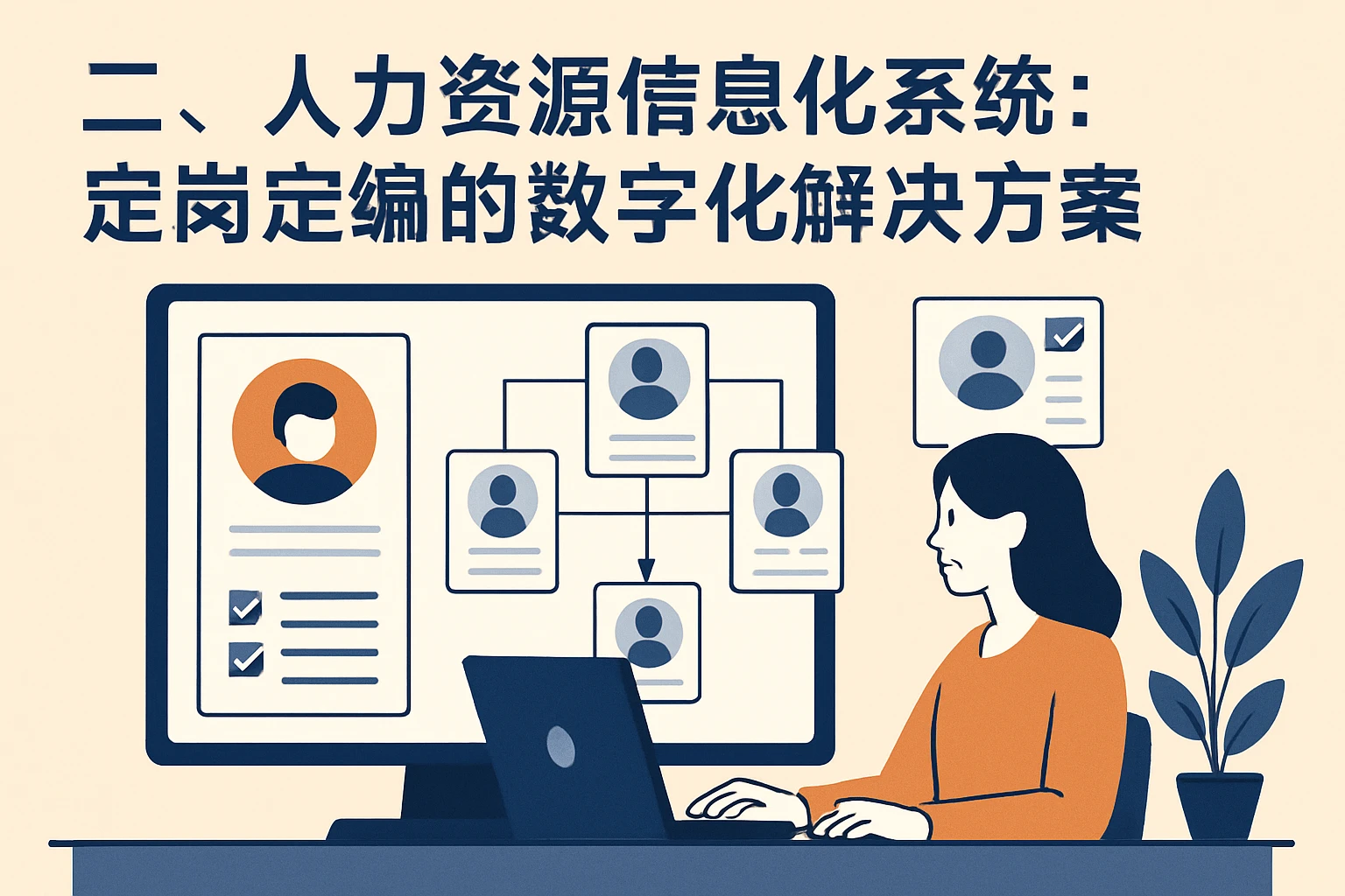 二、人力资源信息化系统：定岗定编的数字化解决方案