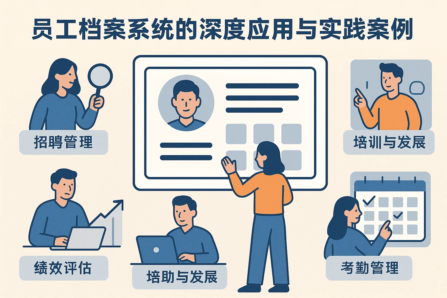 员工档案系统的深度应用与实践案例