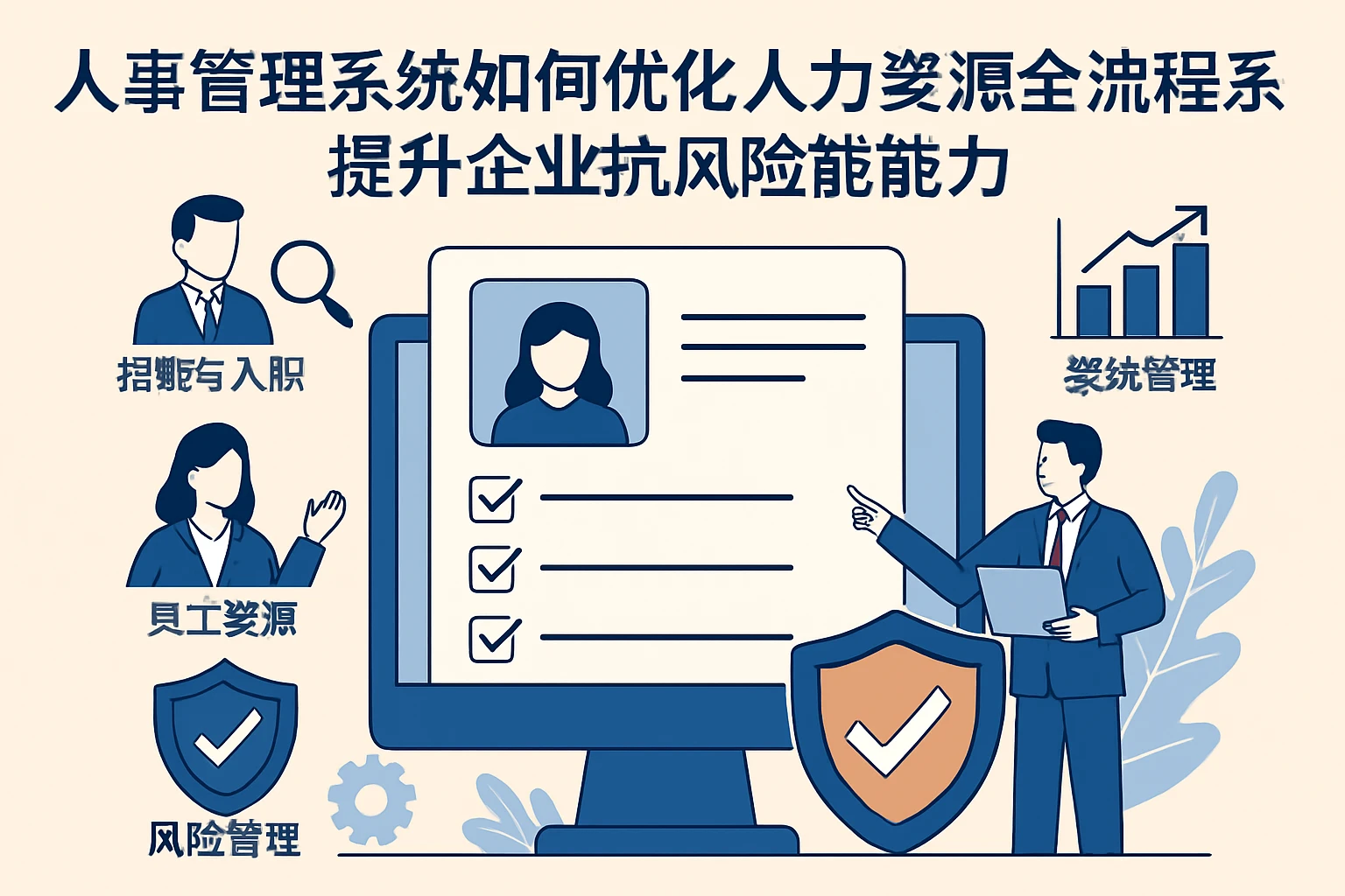 人事管理系统如何优化人力资源全流程系统，提升企业抗风险能力