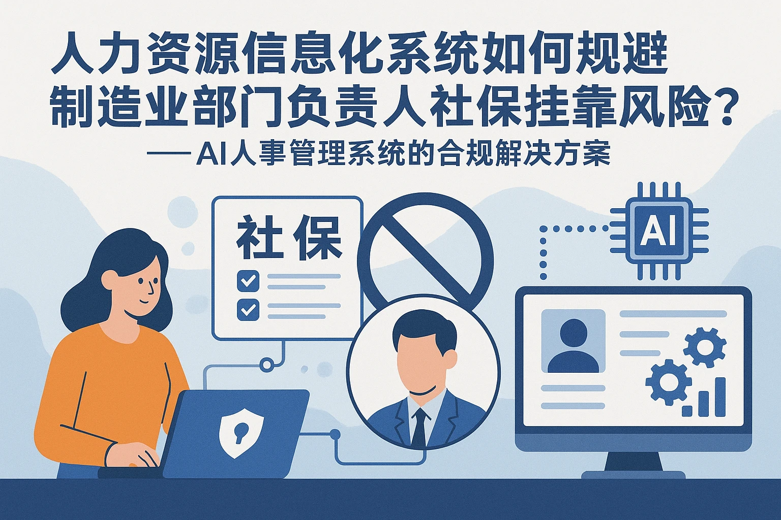 人力资源信息化系统如何规避制造业部门负责人社保挂靠风险？——AI人事管理系统的合规解决方案
