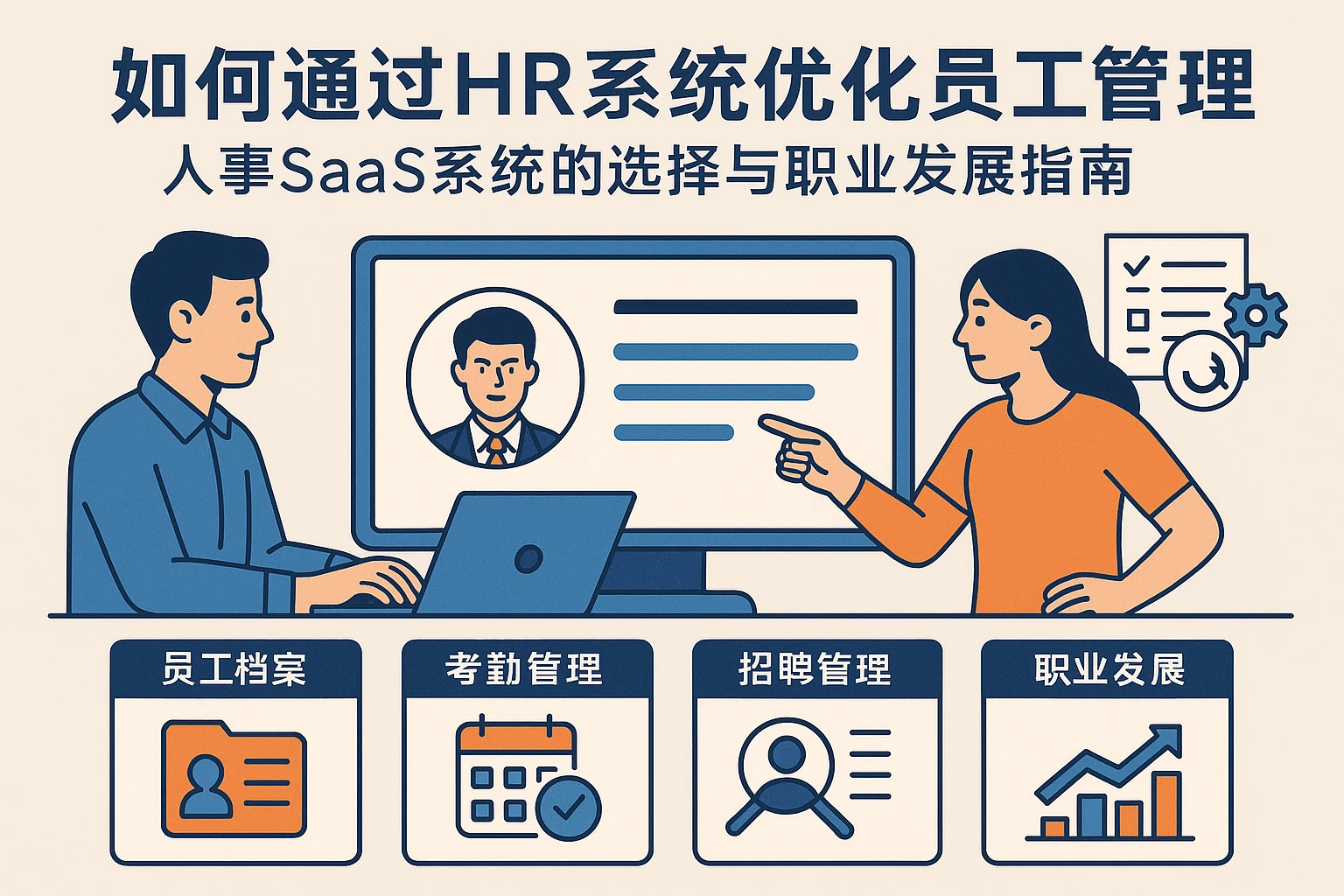 如何通过HR系统优化员工管理:人事SaaS系统的选择与职业发展指南