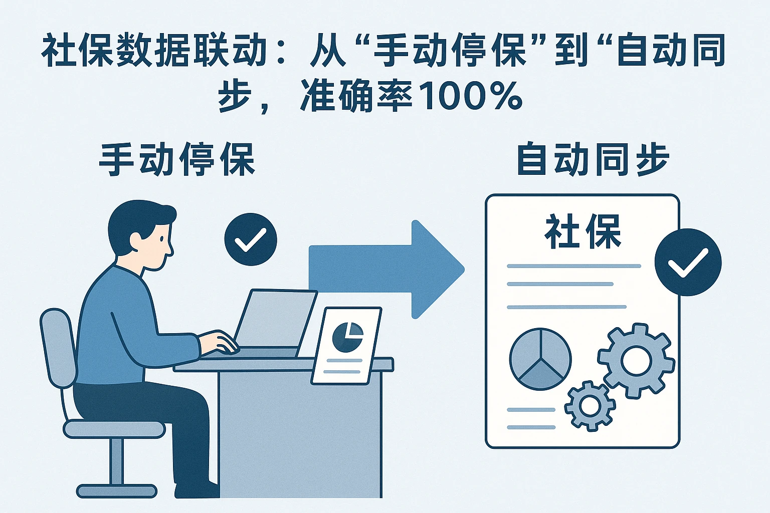 2. 社保数据联动：从“手动停保”到“自动同步”，准确率100%