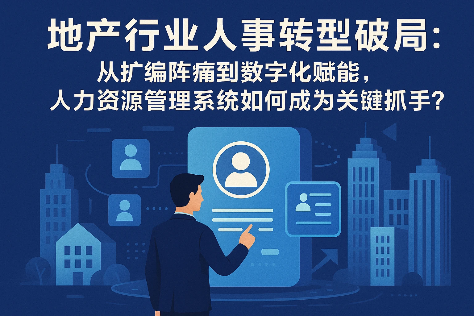 地产行业人事转型破局：从扩编阵痛到数字化赋能，人力资源管理系统如何成为关键抓手？