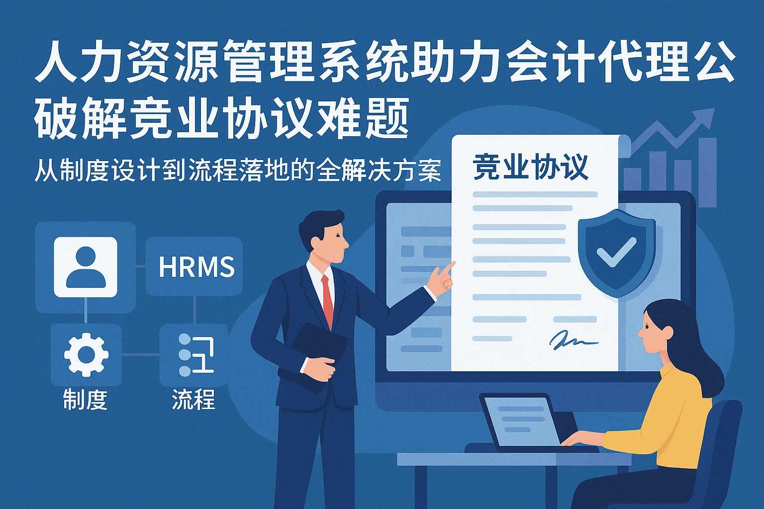 人力资源管理系统助力会计代理公司破解竞业协议难题——从制度设计到流程落地的全解决方案