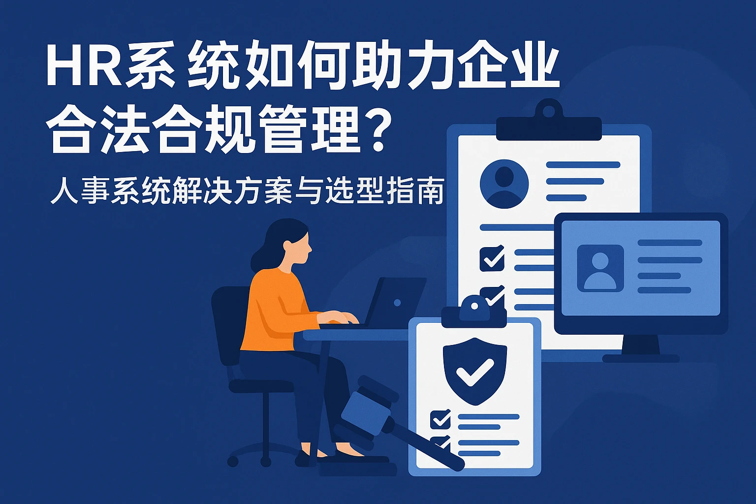 HR系统如何助力企业合法合规管理?人事系统解决方案与选型指南