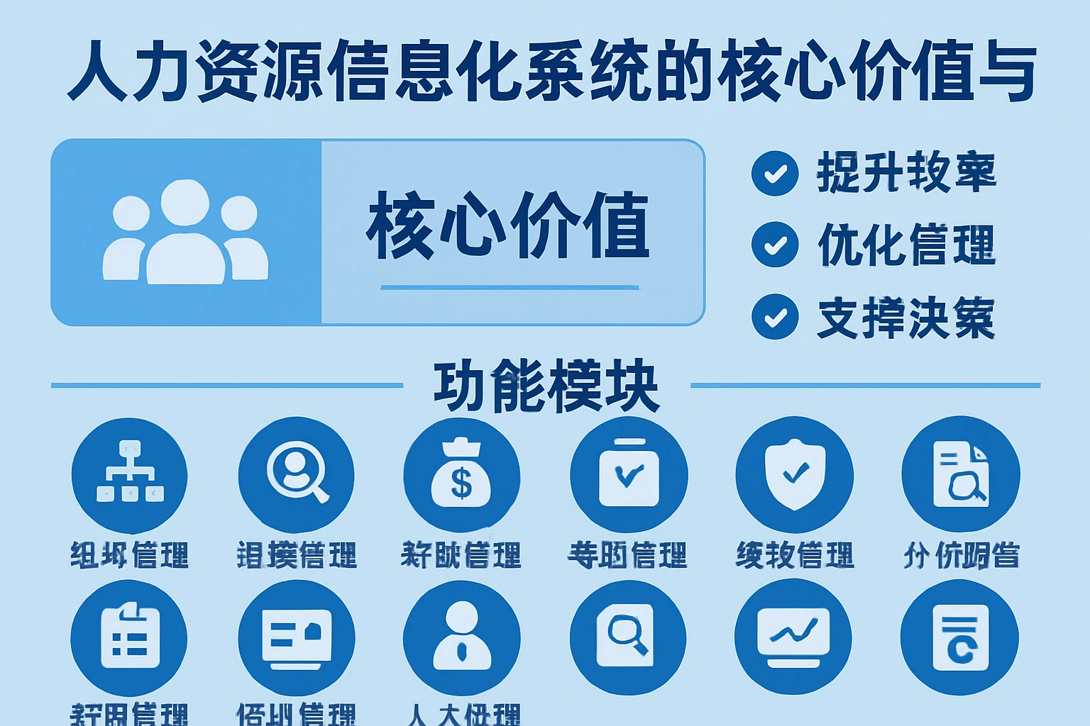 人力资源信息化系统的核心价值与功能模块