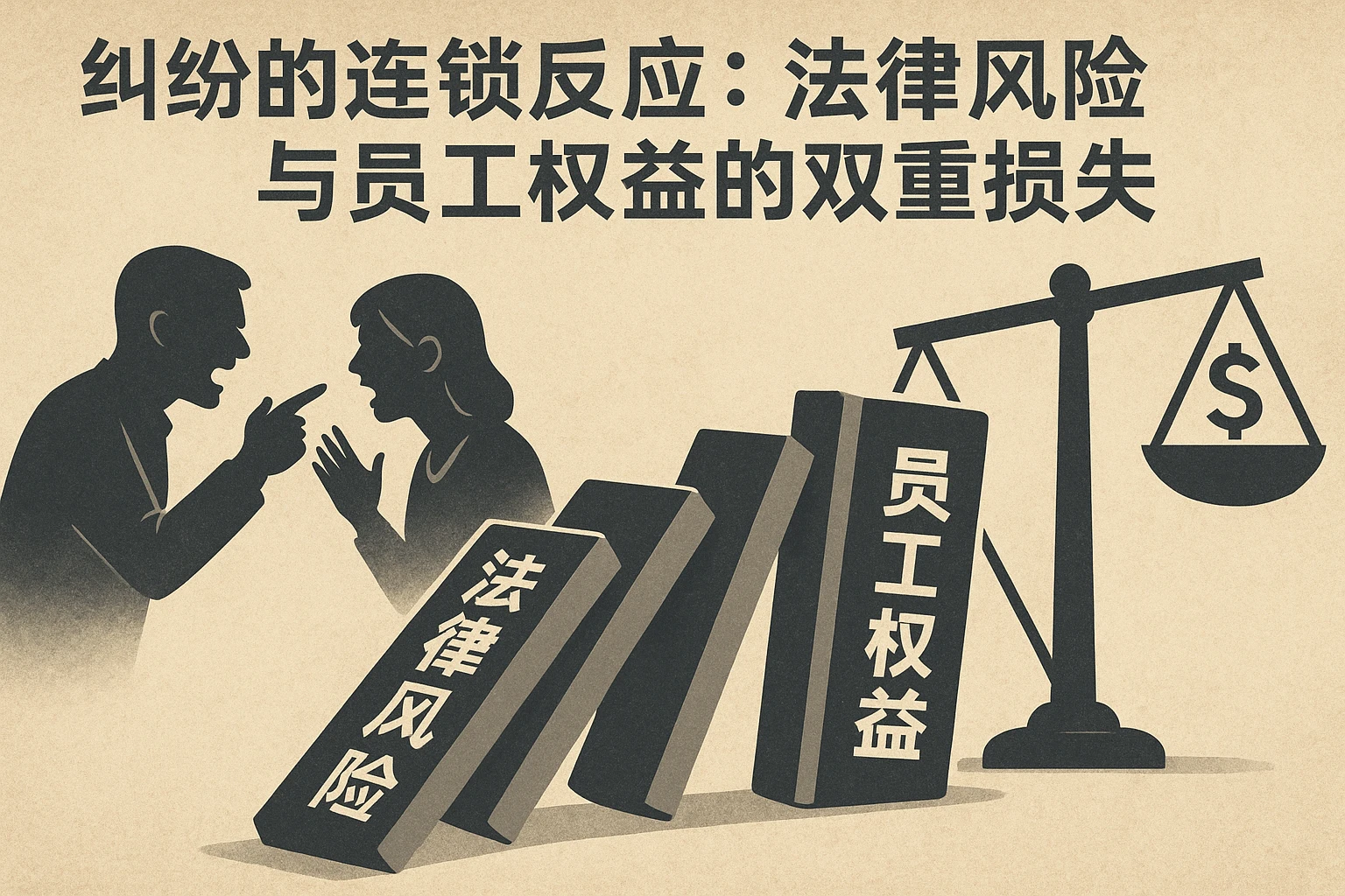 2. 纠纷的连锁反应：法律风险与员工权益的双重损失