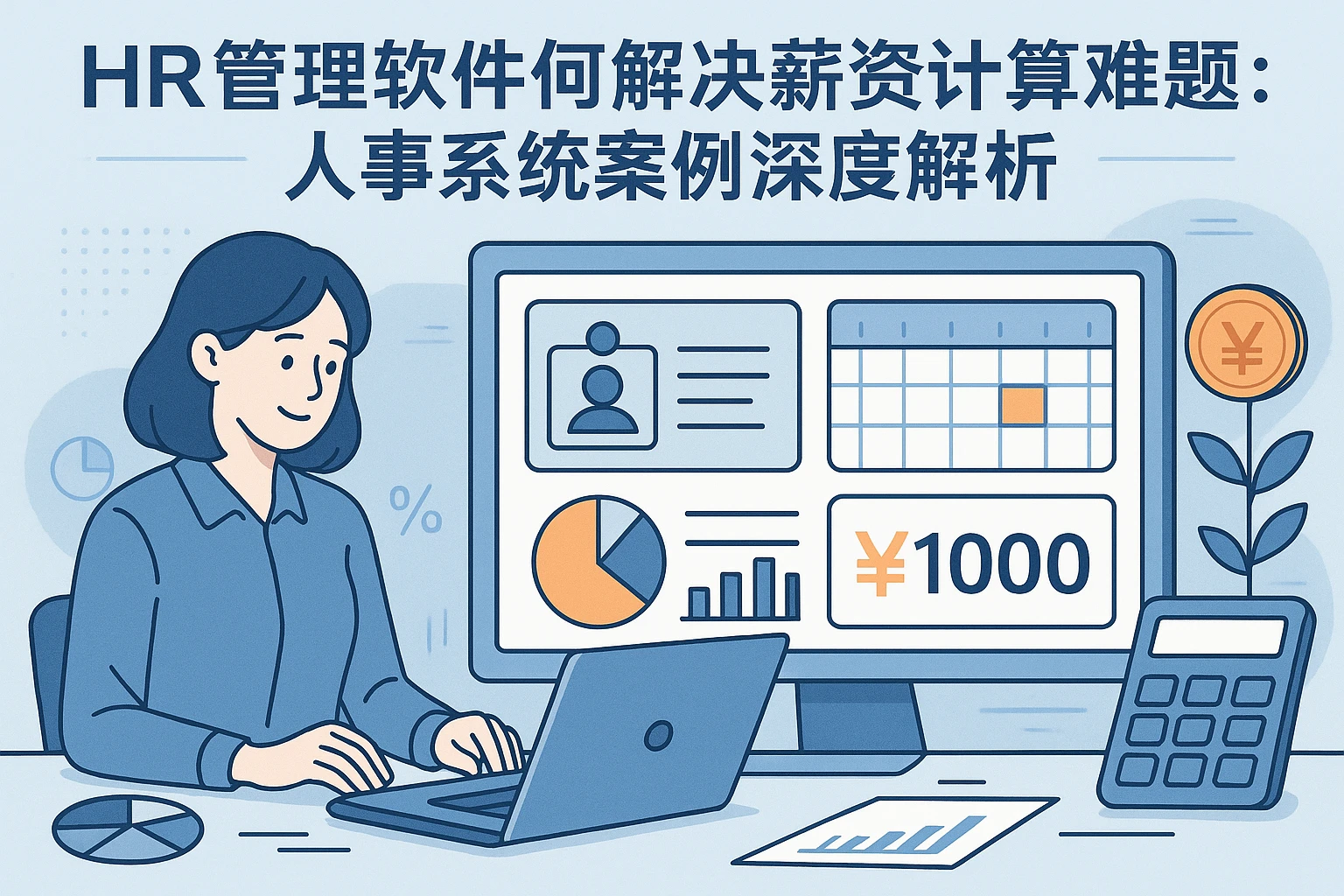 HR管理软件如何解决薪资计算难题:人事系统案例深度解析