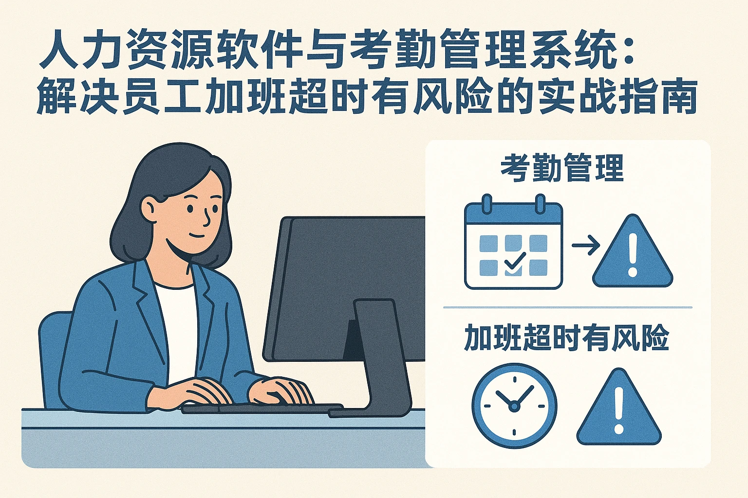 人力资源软件与考勤管理系统：解决员工加班超时有风险的实战指南