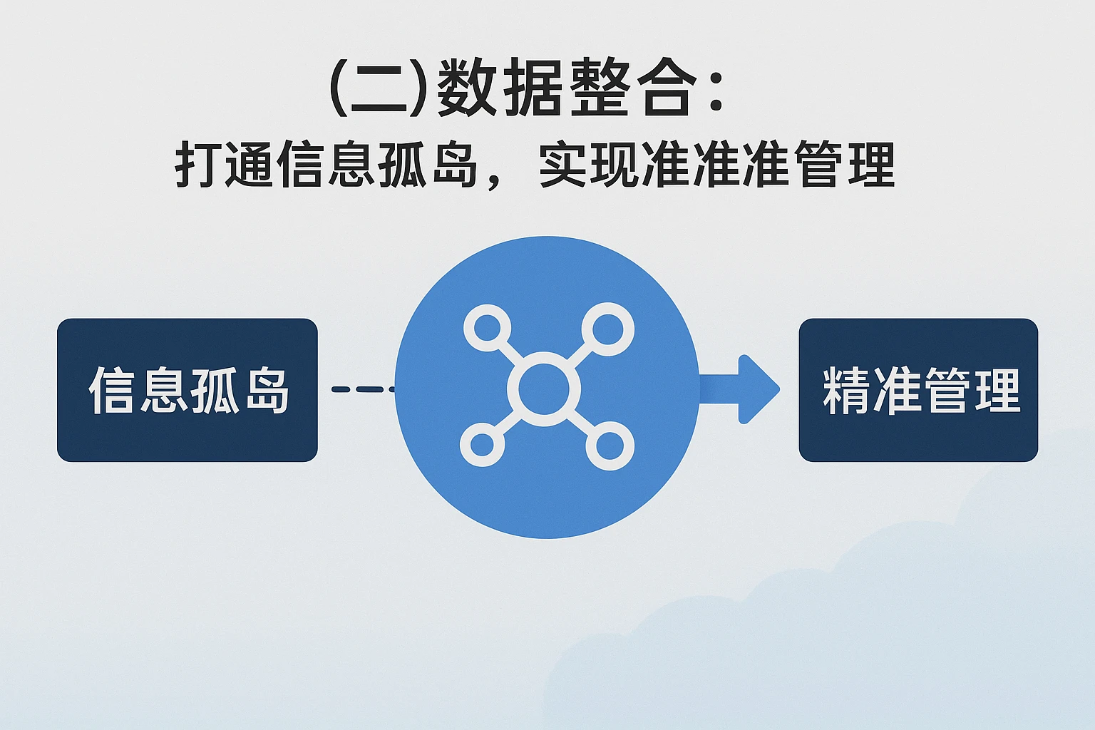 （二）数据整合：打通信息孤岛，实现精准管理