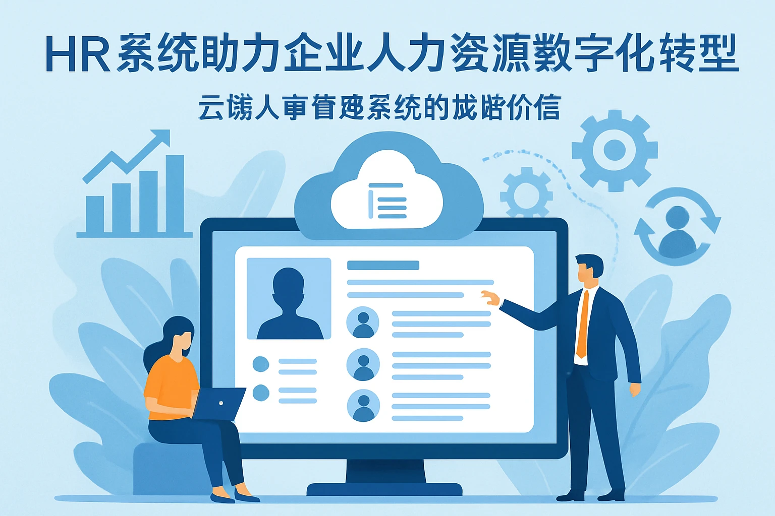 HR系统助力企业人力资源数字化转型：云端人事管理系统的战略价值