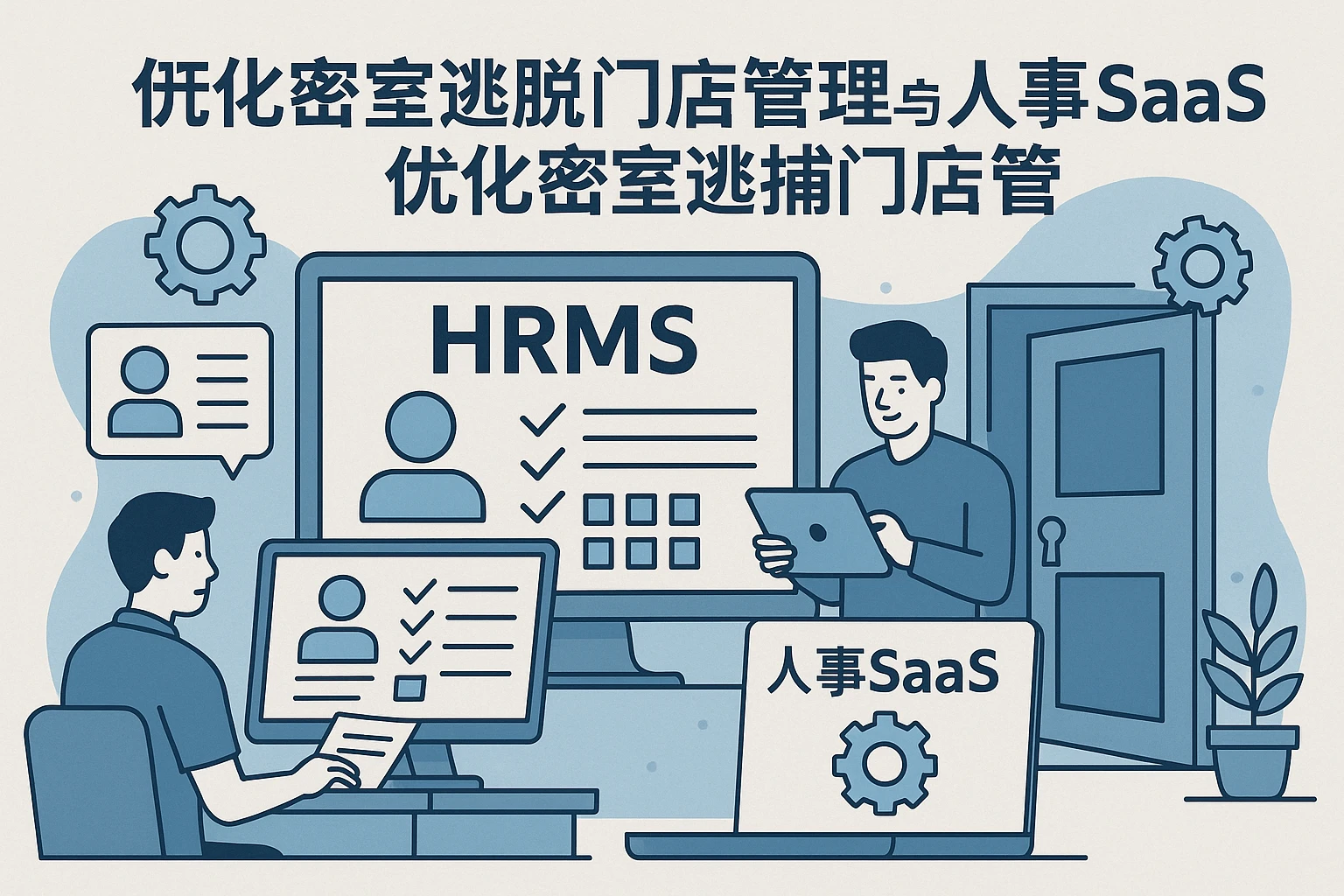 运用人力资源管理系统与人事SaaS系统优化密室逃脱门店管理