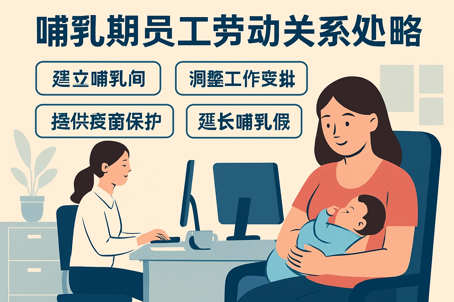哺乳期员工劳动关系处理策略